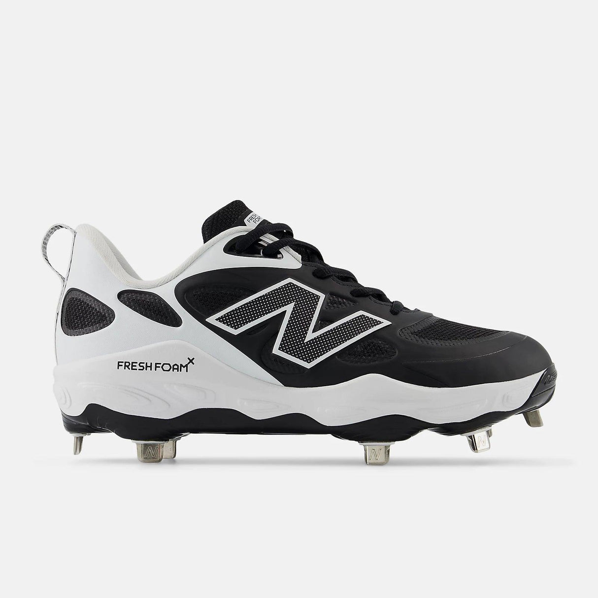 New Balance Women's Fresh Foam X Velo v4 Metal Fastpitch Softball Cleats - Black SMVELOK4 - Smash It Sports