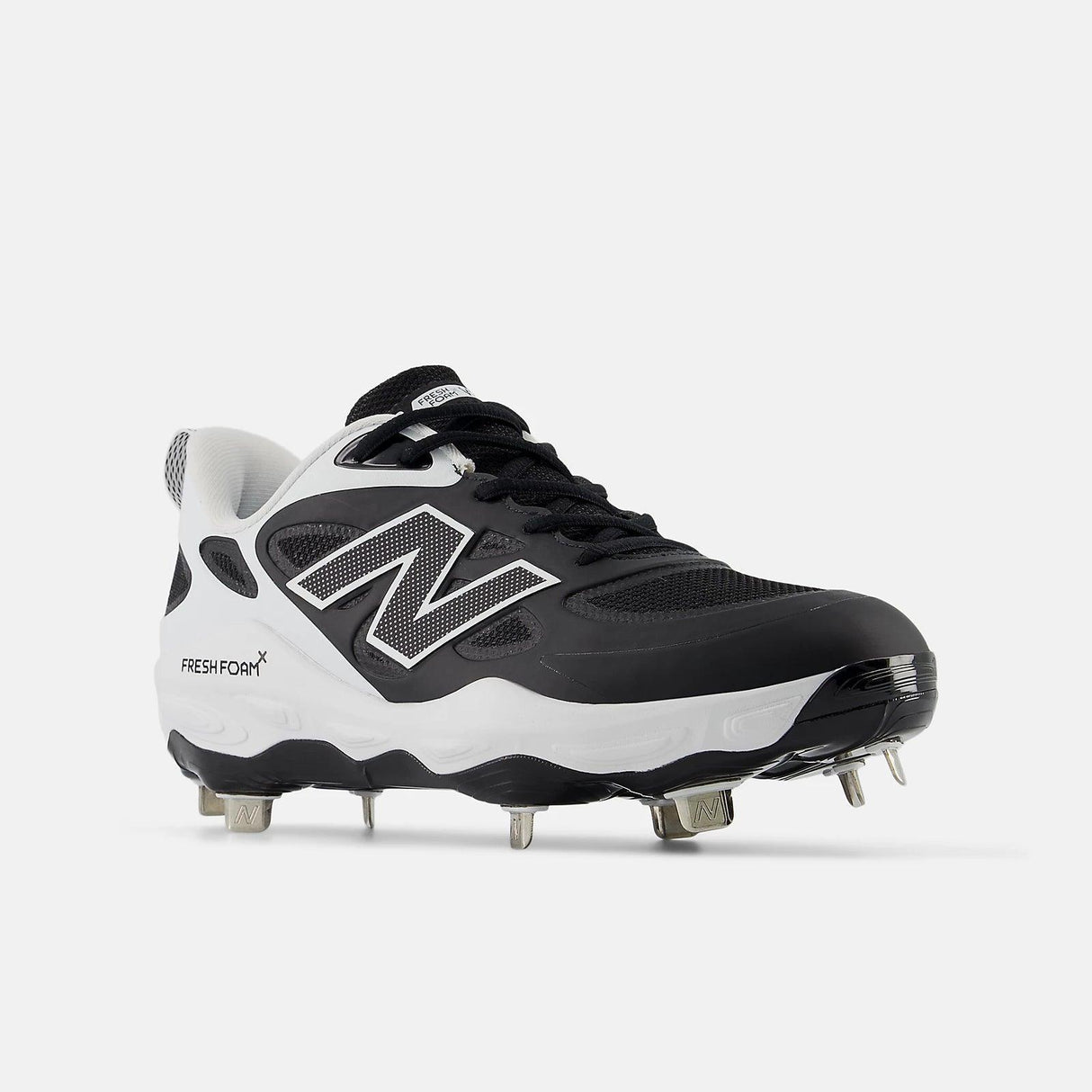 New Balance Women's Fresh Foam X Velo v4 Metal Fastpitch Softball Cleats - Black SMVELOK4 - Smash It Sports