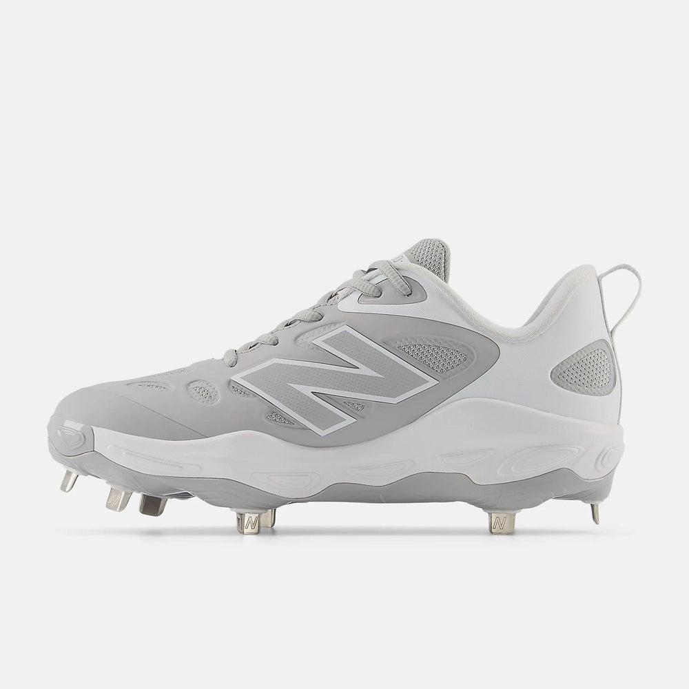 New Balance Women's Fresh Foam X Velo v4 Metal Fastpitch Softball Cleats - Grey SMVELOG4 - Smash It Sports