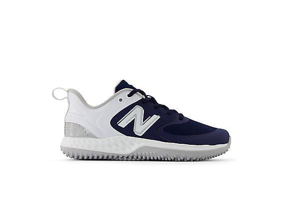 New Balance Women's VELO v3 Turf Softball Shoes - Navy with White - STVELON3 - Smash It Sports