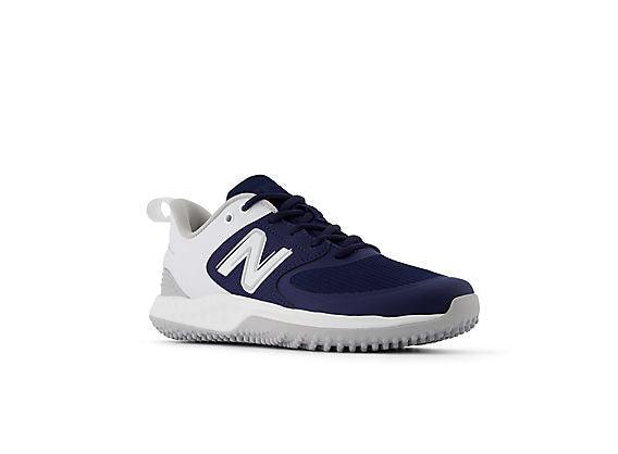 New Balance Women's VELO v3 Turf Softball Shoes - Navy with White - STVELON3 - Smash It Sports