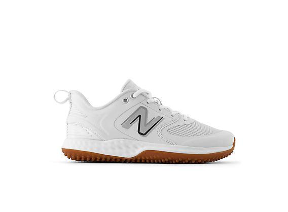 New Balance Women's VELO v3 Turf Softball Shoes - White - STVELOW3 - Smash It Sports