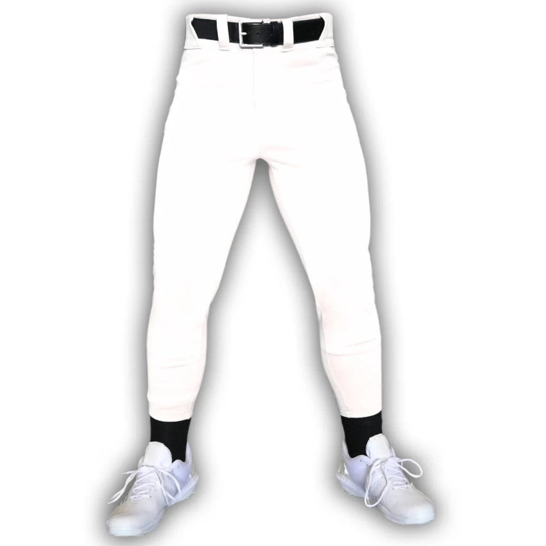 Original Dirty Mids - The Essentials Baseball Pants (White) - Smash It Sports