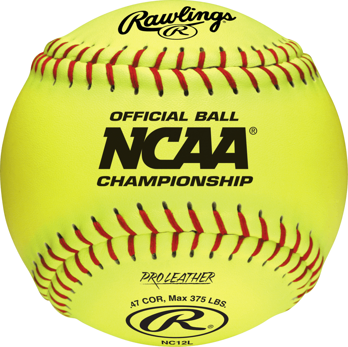 Rawlings 12" Official NCAA Championship Fastpitch Softballs NC12L - Smash It Sports