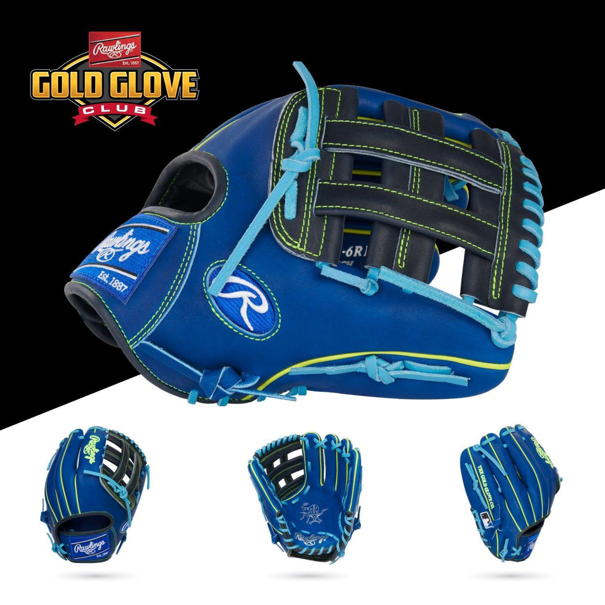 Rawlings Heart of The Hide 11.75" Gold Glove Club Baseball Fielding Glove July 2022 - PRO205-6RN - Smash It Sports
