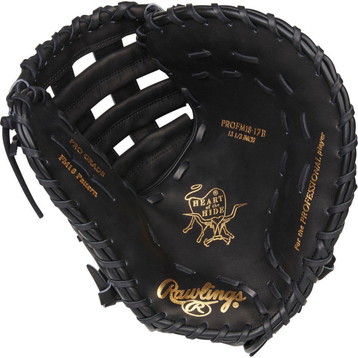 Rawlings Heart of the Hide 12.5" First Base Softball Mitt/Glove - PROFM18-17B - Smash It Sports