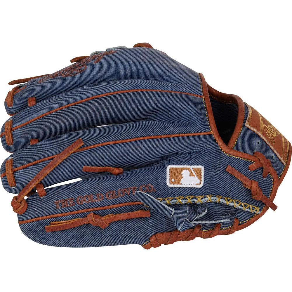 Rawlings Heart of the Hide Pro Label Denim Edition 11.5" Baseball Fielding Glove - PRO204-2D - Smash It Sports