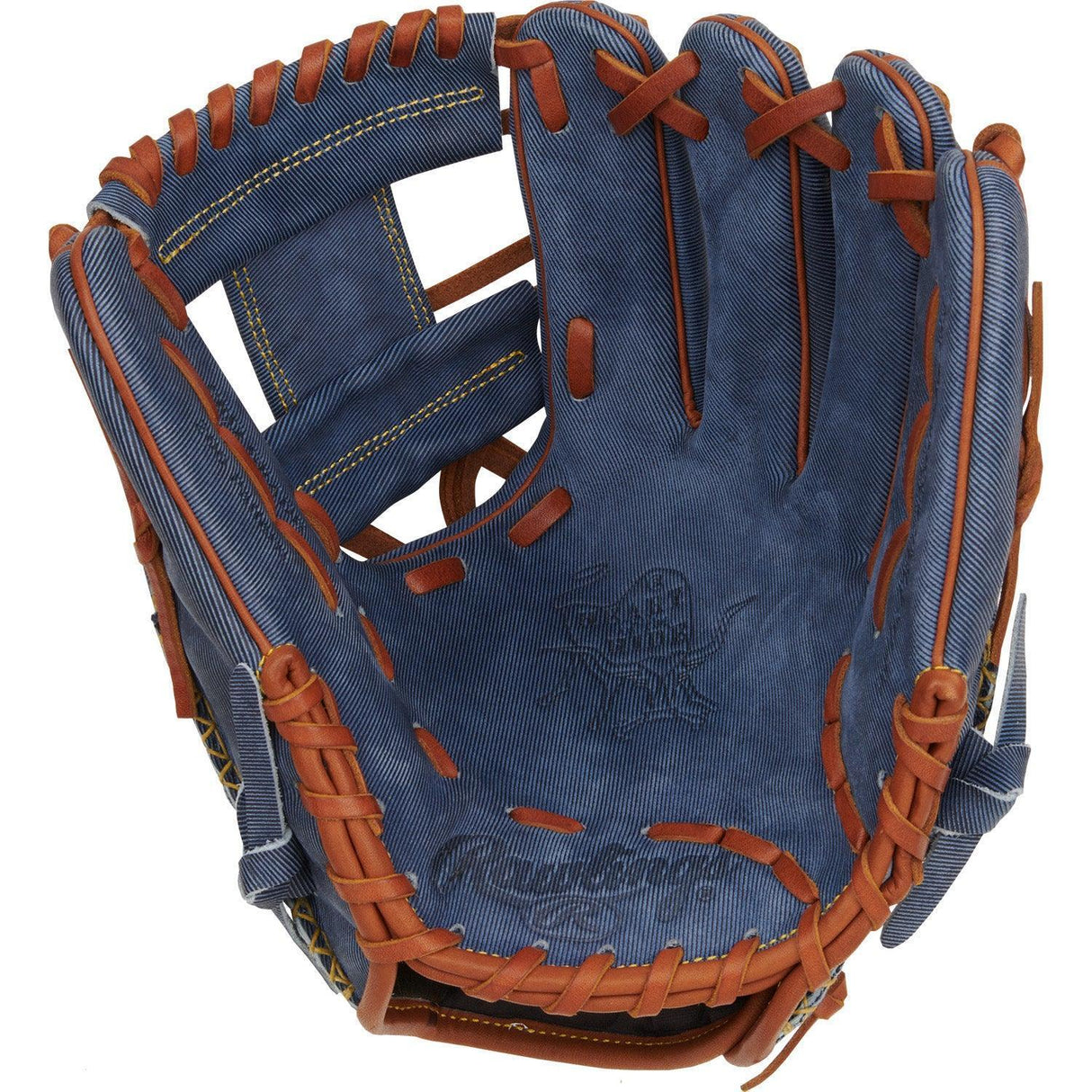 Rawlings Heart of the Hide Pro Label Denim Edition 11.5" Baseball Fielding Glove - PRO204-2D - Smash It Sports