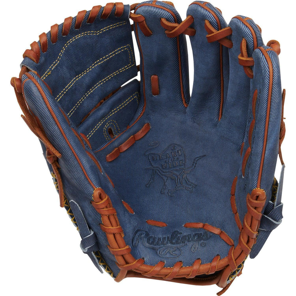 Rawlings Heart of the Hide Pro Label Denim Edition 11.75" Baseball Fielding Glove - PRO205W-9D - Smash It Sports