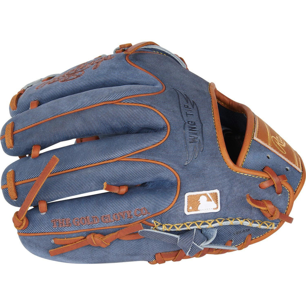 Rawlings Heart of the Hide Pro Label Denim Edition 11.75" Baseball Fielding Glove - PRO205W-9D - Smash It Sports