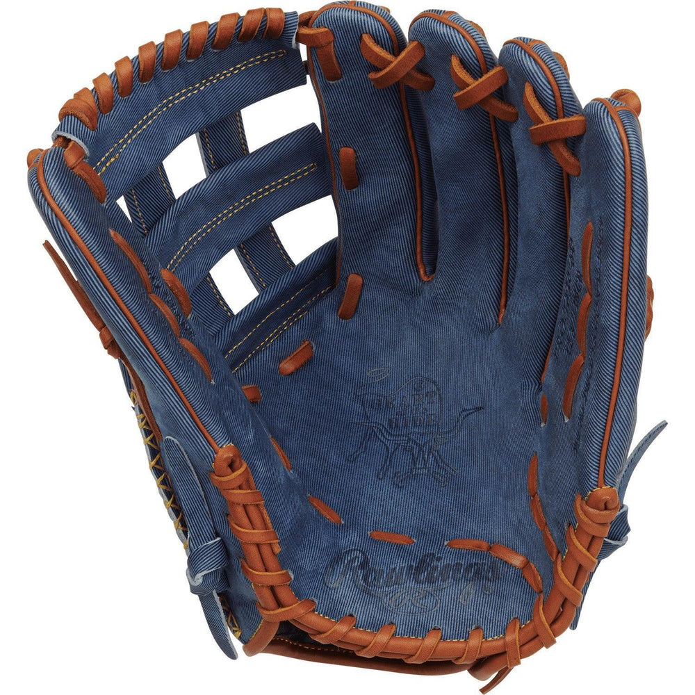 Rawlings Heart of the Hide Pro Label Denim Edition 12.75" Baseball Fielding Glove - PRO3039-6D - Smash It Sports