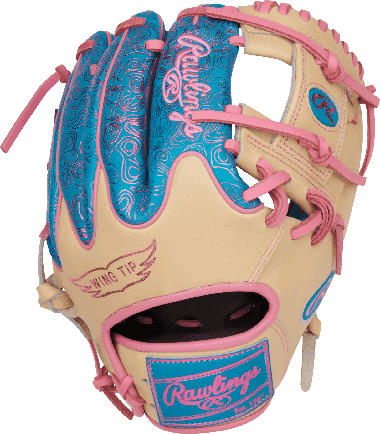 Rawlings Heart of the Hide Vibrant Series 11.5" Baseball Fielding Glove - PROR204W-2TEC - Smash It Sports