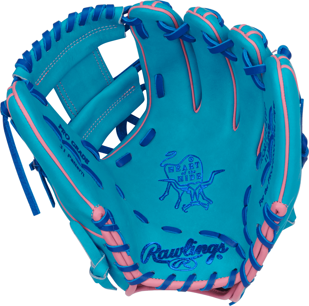 Rawlings Heart of the Hide Vibrant Series 11.5" Baseball Fielding Glove - PROR314-2TEP - Smash It Sports