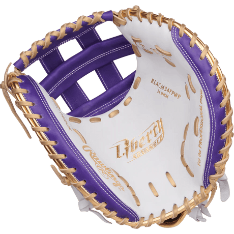 Rawlings Liberty Advanced ColorSync 4.0 34" Softball Catchers Mitt/Glove - RLACM34FPWPUG - Smash It Sports