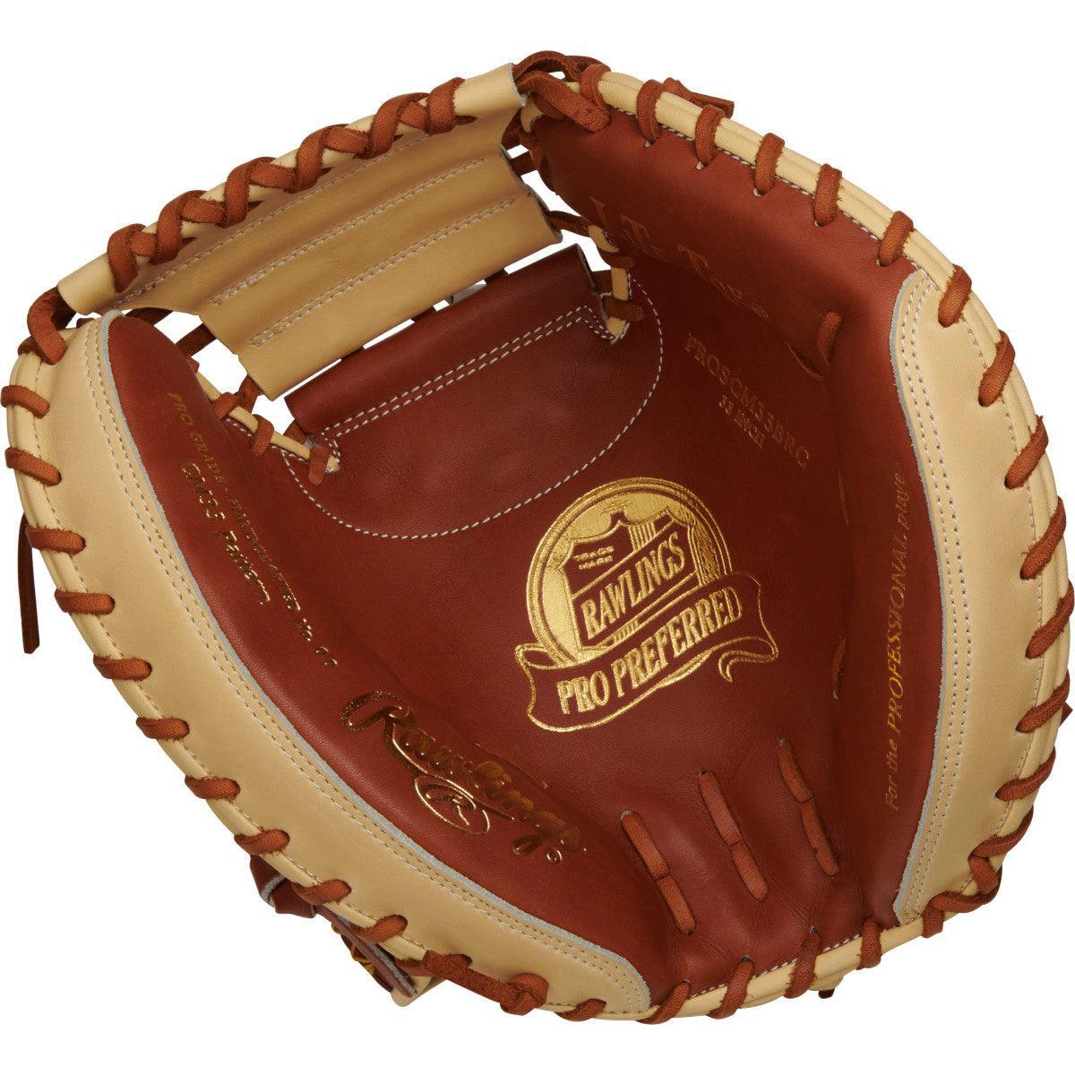 Rawlings Pro Preferred 33" Baseball Catcher's Mitt/Glove - PROSCM33BRC - Smash It Sports