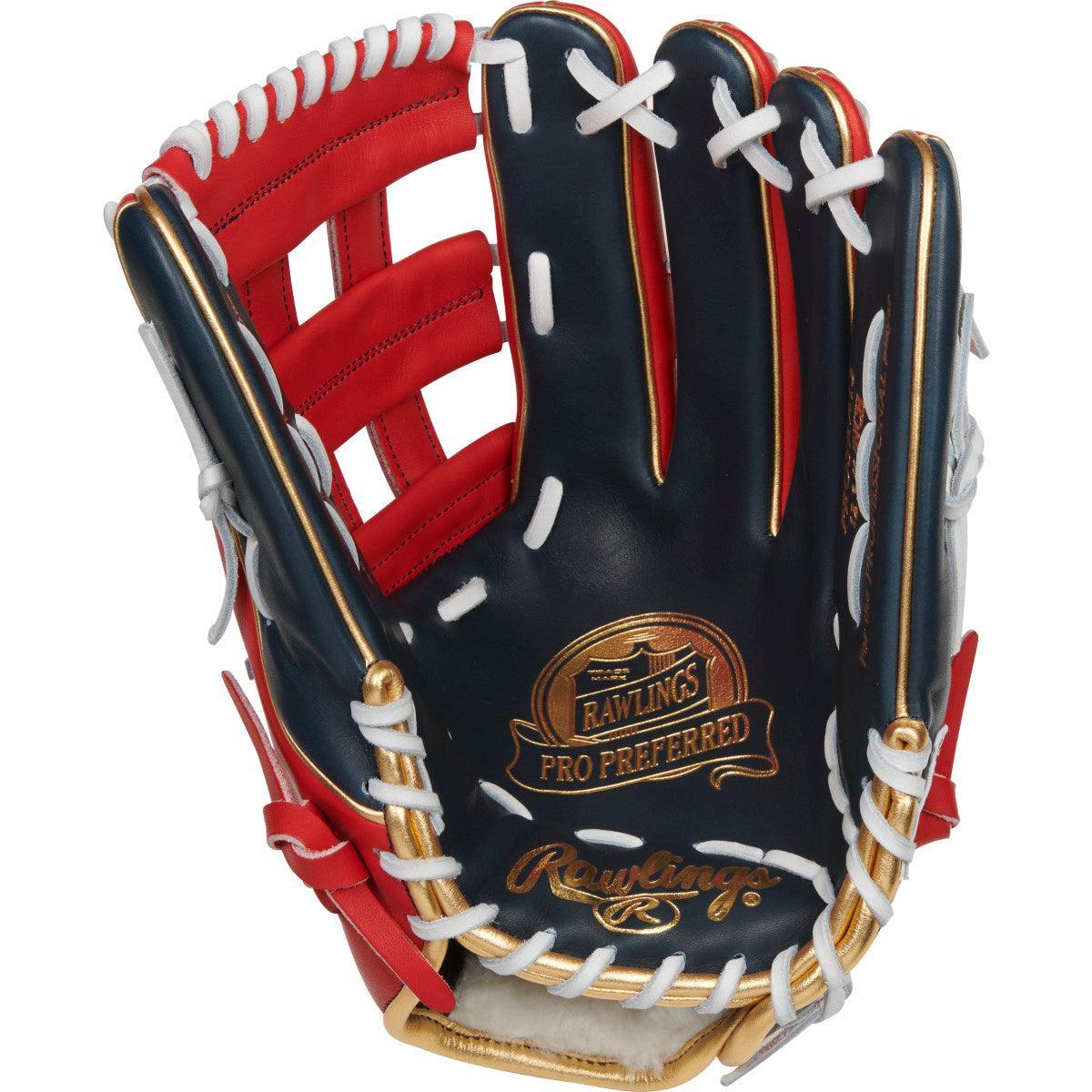 Rawlings Pro Preferred Ronald Acuna Jr. Signature 12.75" Baseball Fielding Glove - PROSRA13 - Smash It Sports