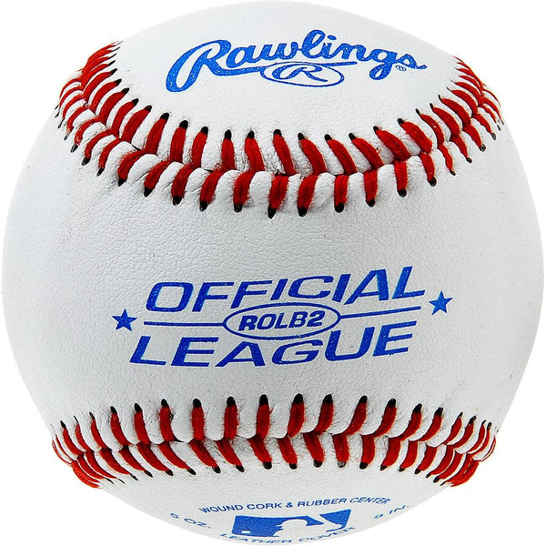 Rawlings Official League Practice Baseballs ROLB2 (Dozen)
