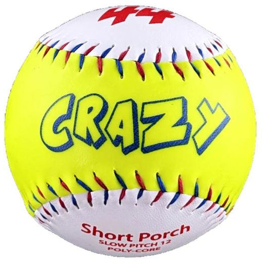 Short Porch Crazy BP 44/375 12" Synthetic Slowpitch Softballs - Smash It Sports