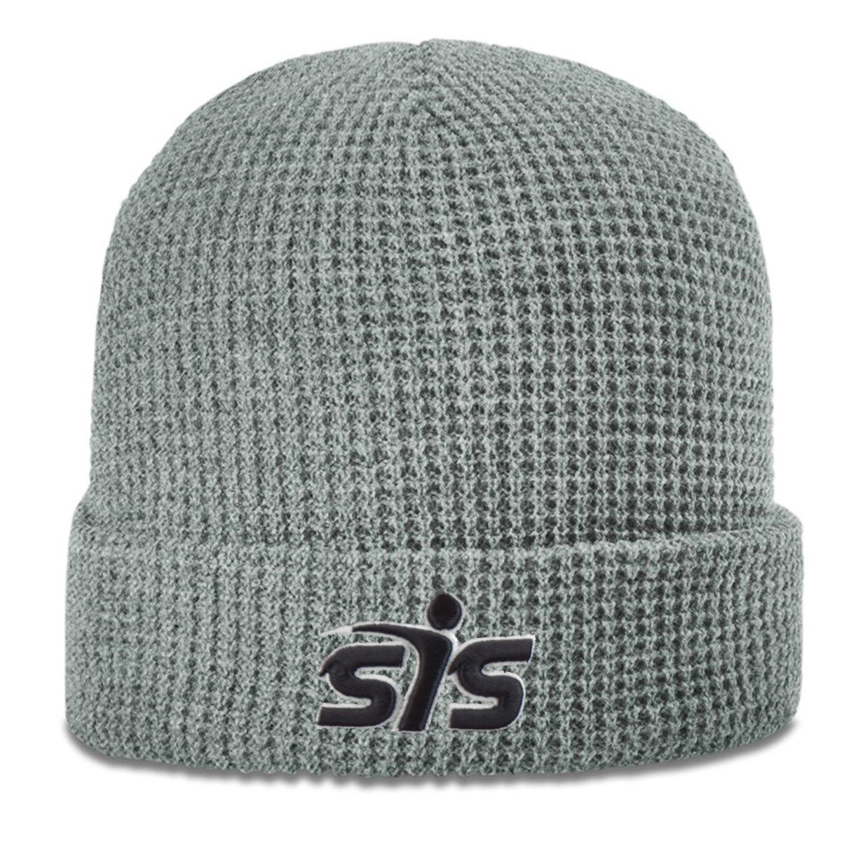 Smash It Sports Waffle Beanie #146 (Heather Grey) - Smash It Sports