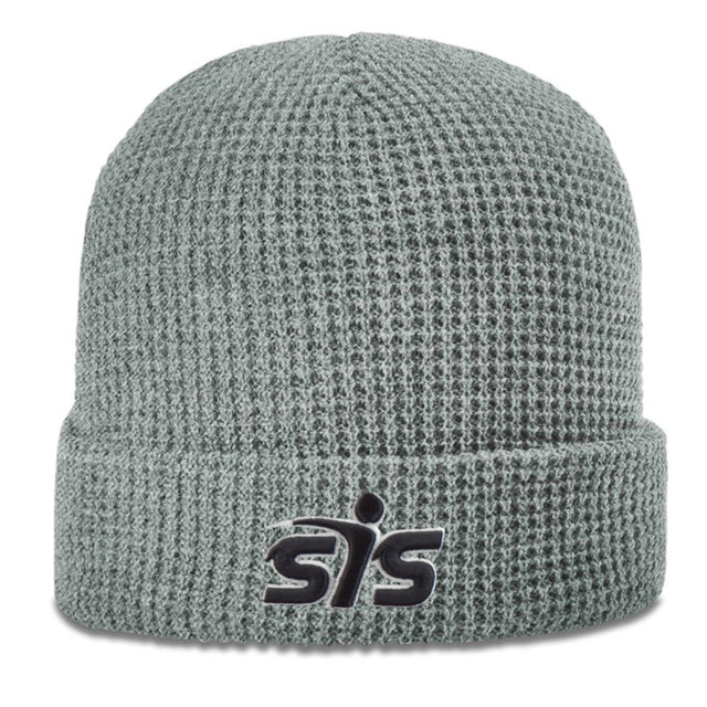 Smash It Sports Waffle Beanie #146 (Heather Grey) - Smash It Sports