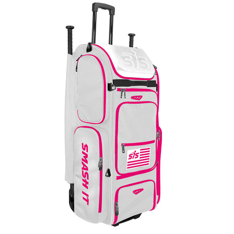 SMASH OPS V3 GUERRILLA White/Pink Roller Bag - Smash It Sports