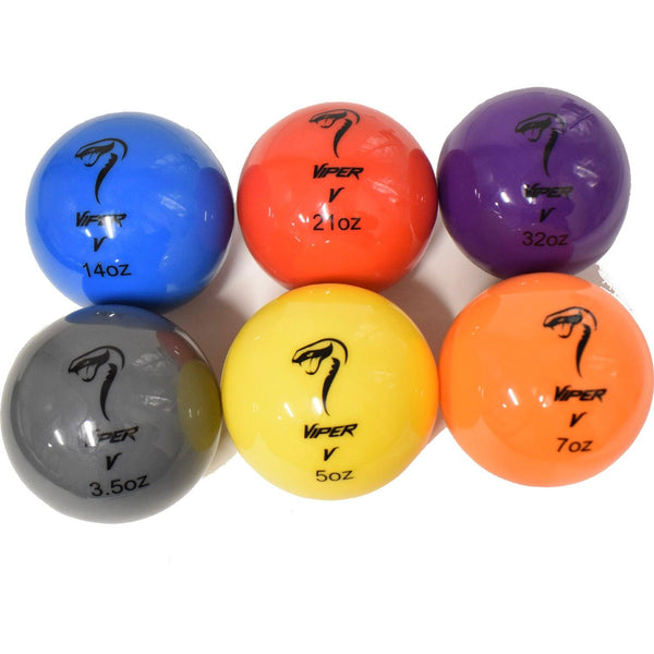 Viper Sports Weighted Training Softballs - Over/Under Loading - Smash It Sports