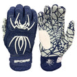 Spiderz HYBRID Batting Gloves - Navy/White - Smash It Sports