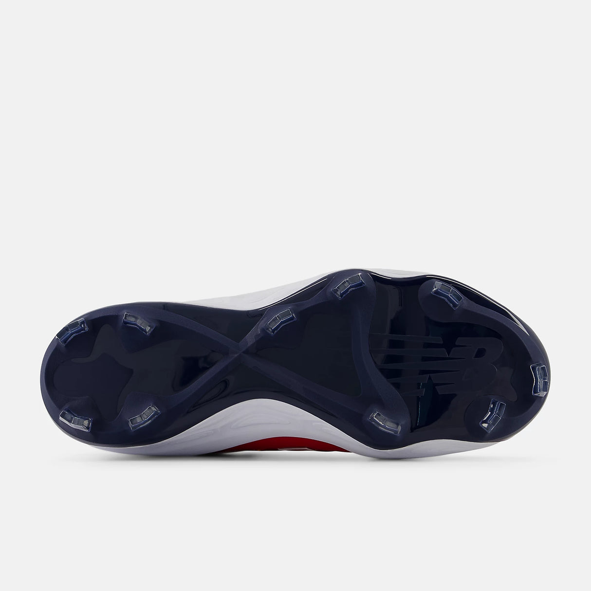 New Balance Women's Fresh Foam X Velo v4 Molded Softball Cleats - Red/White SPVELOU4