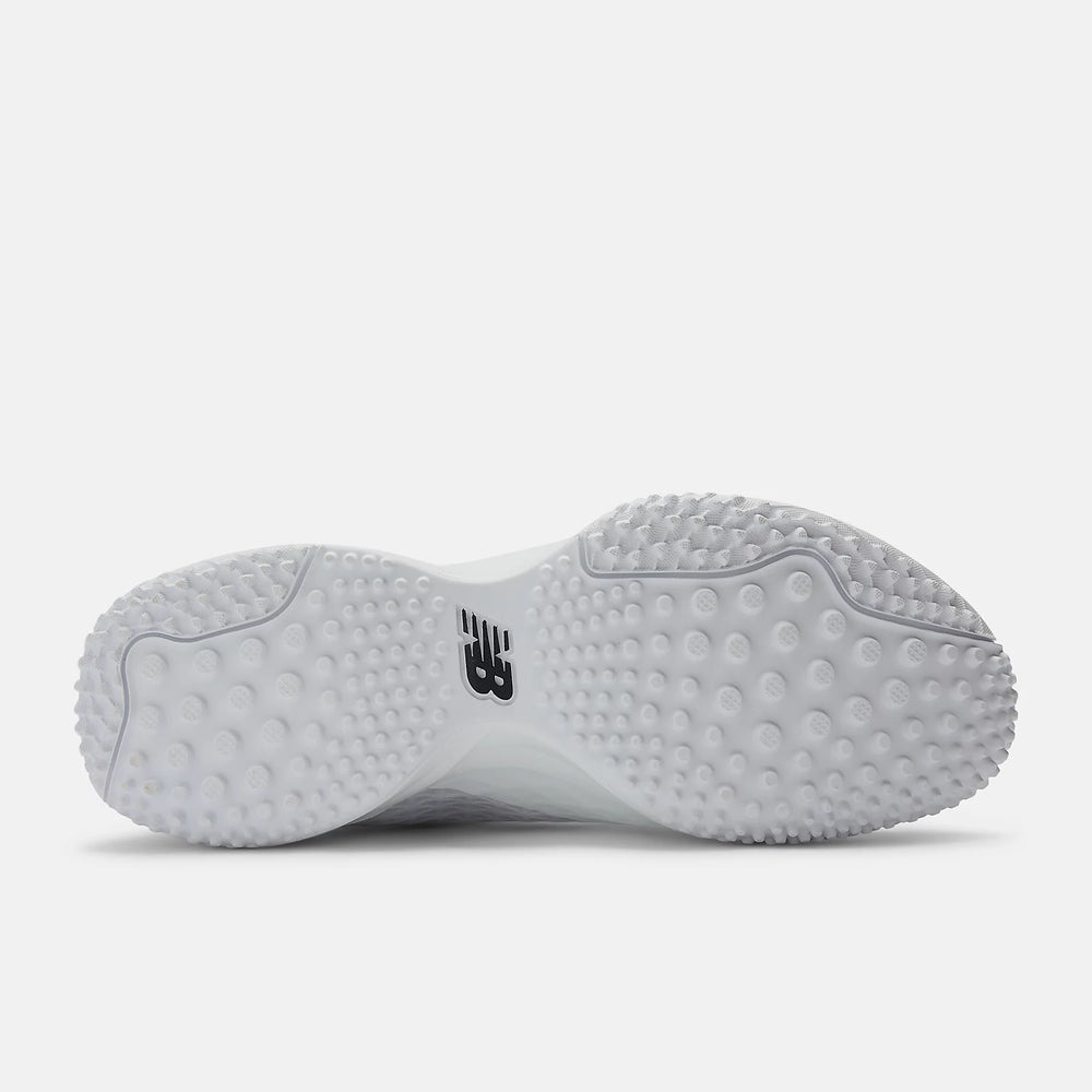 New Balance Men's Fuelcell 4040 v8 Turf Baseball Shoes - White/Black - T4040TW8