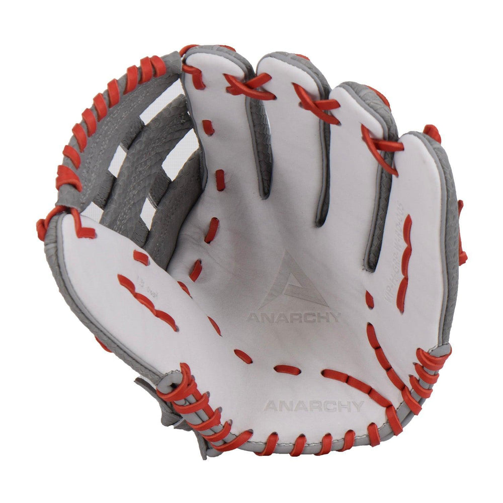 Viper Premium Leather Slowpitch Softball Fielding Glove Anarchy Edition - VIP-H-GRP-W-RD-005 - Smash It Sports