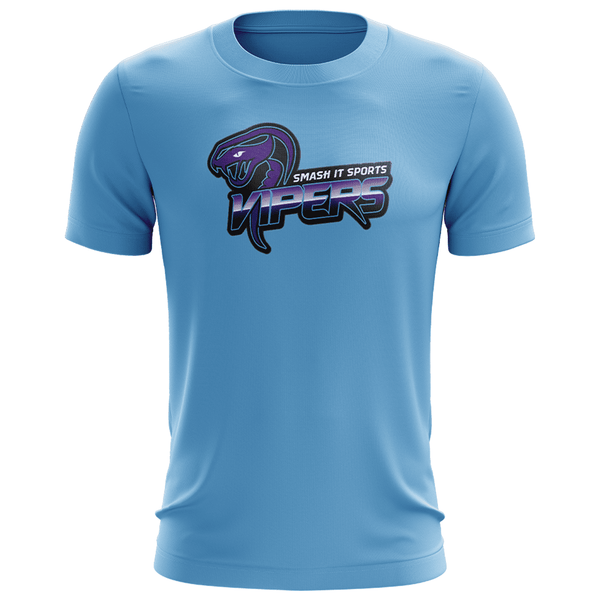 Vipers EVO-Tech Short Sleeve Shirt - Carolina - Smash It Sports