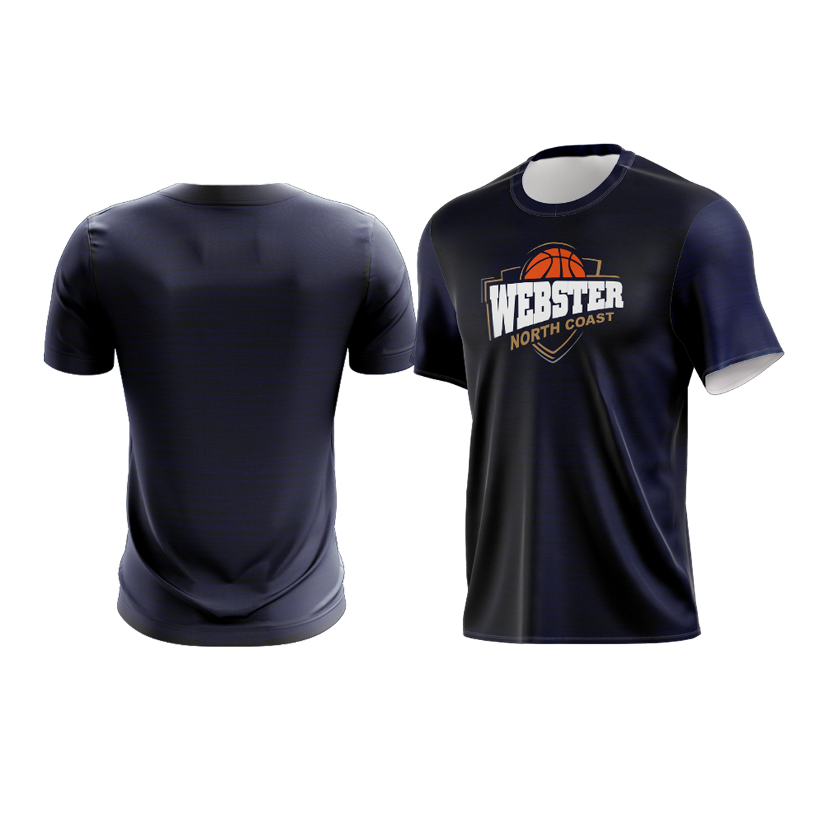 Webster North Coast Basketball Shirt - Heather
