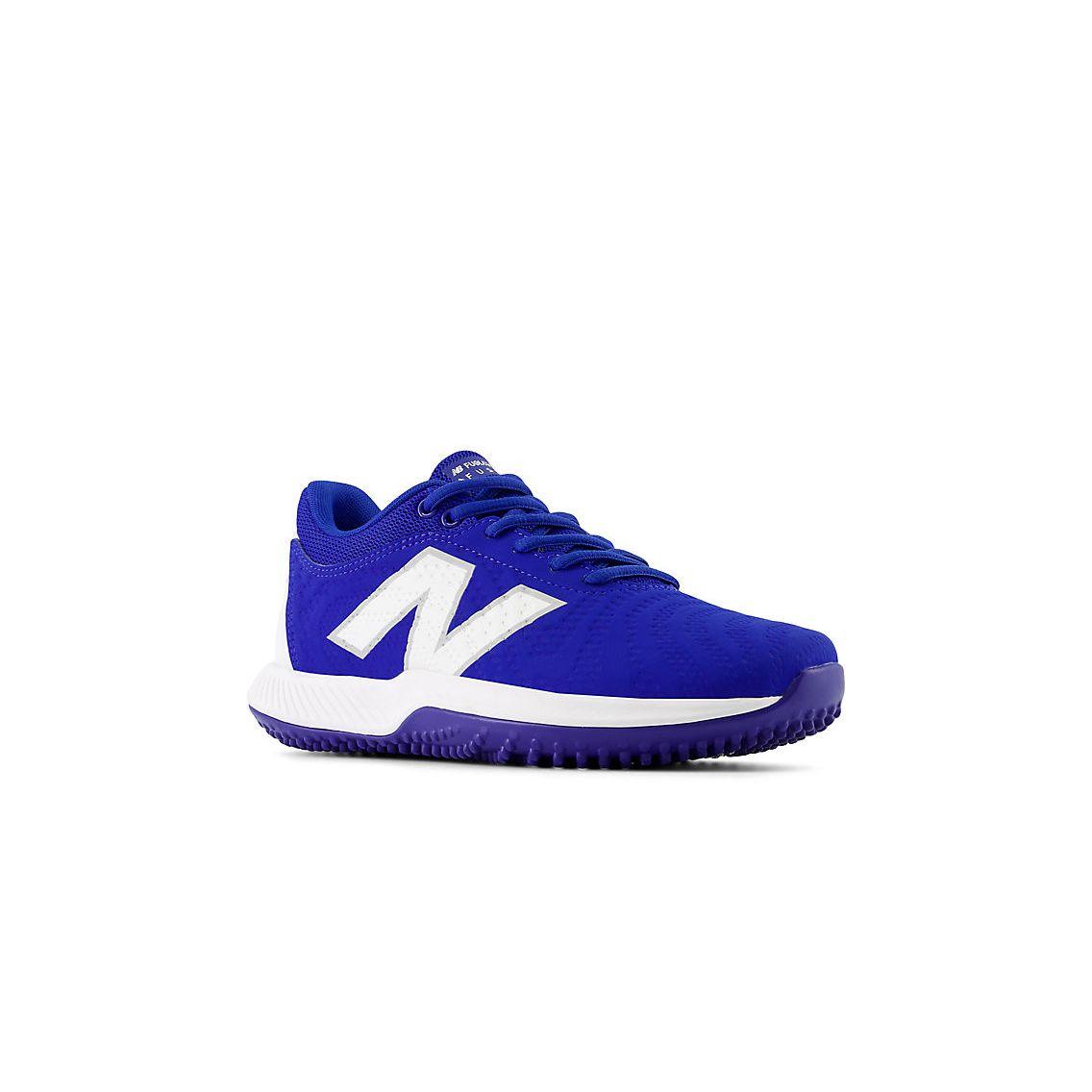 New Balance Women's FuelCell FUSE v4 Turf Trainer Softball Shoes - Team Royal/Optic White - STFUSEB4