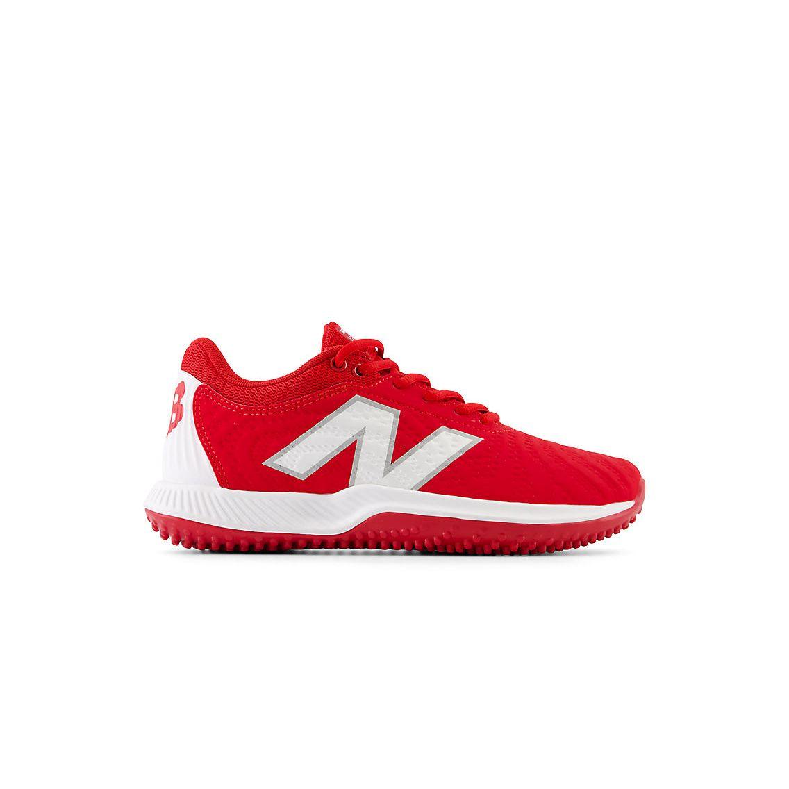 New Balance Women's FuelCell FUSE v4 Turf Trainer Softball Shoes - Team Red/Optic White - STFUSER4 - Smash It Sports