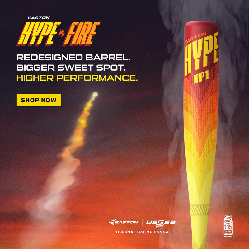 Ignite Your Game with the 2024 Easton Hype Fire USSSA Baseball Bat! - Smash It Sports