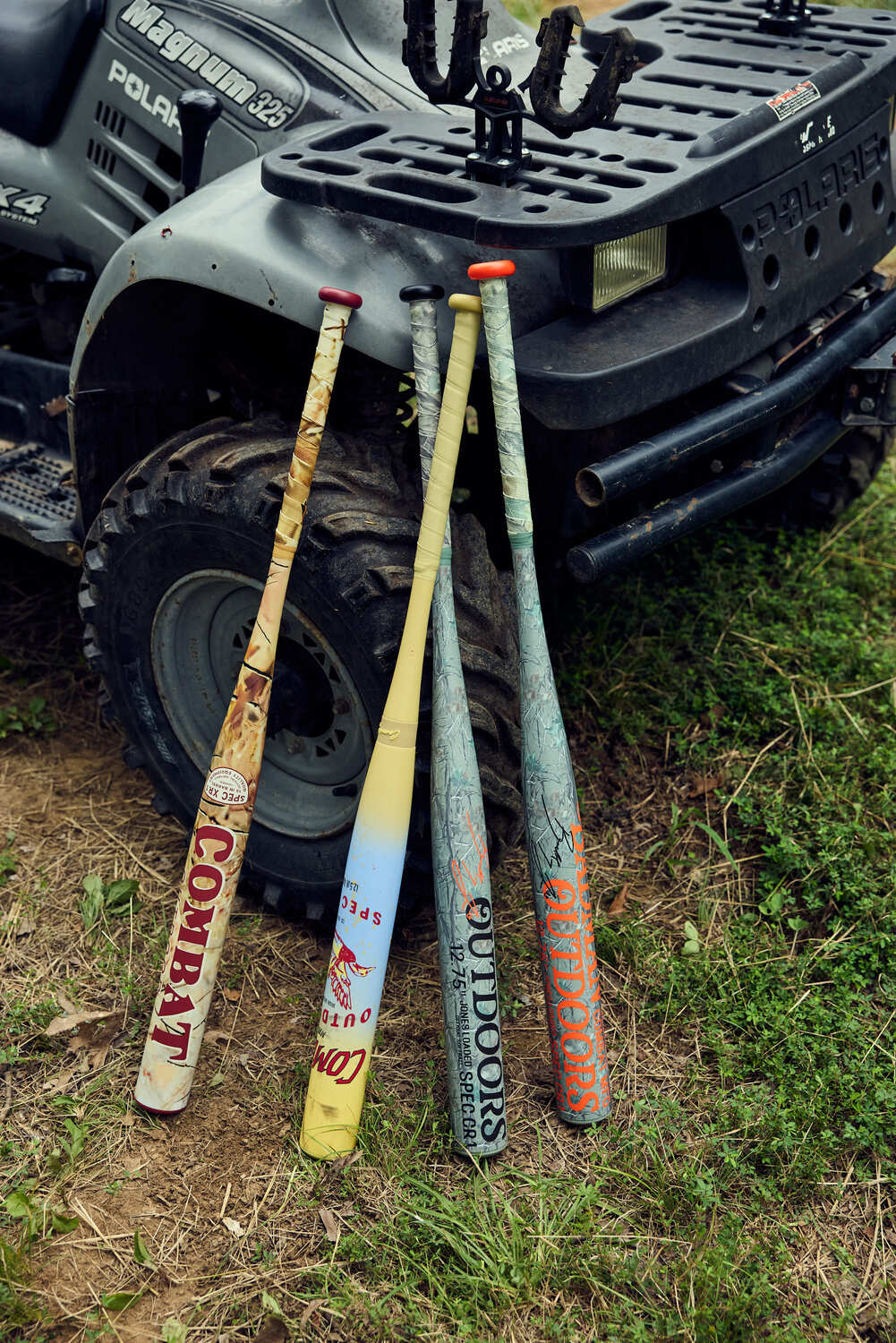 COMBAT JOE コンバットジョー カリフォルニア・ハイウェイ・パトロール 2026 Combat MFG CR-1 Outdoor Bradley Jones Slowpitch Bats — All 3