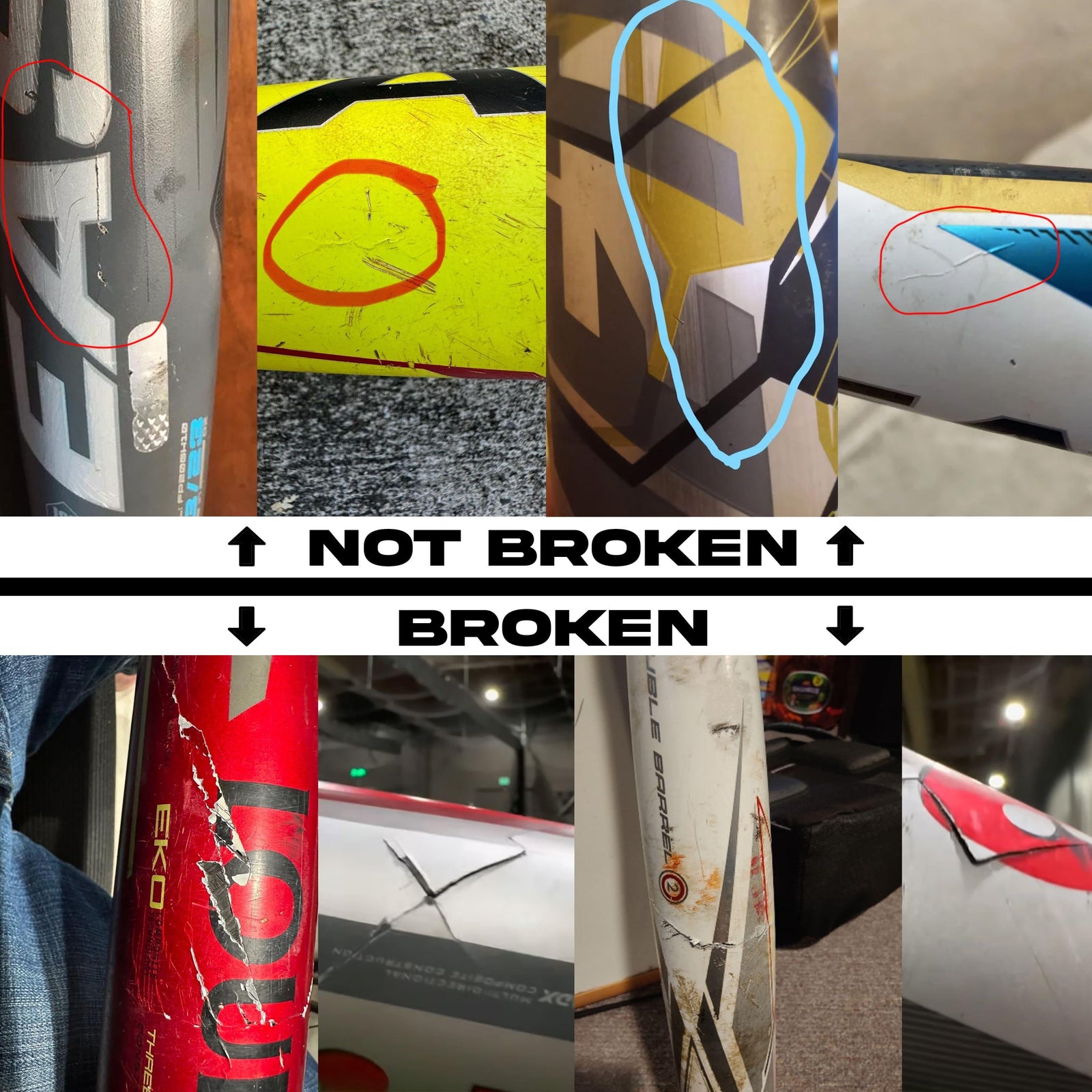 Is Your Composite Bat Really Broken? Separating Fact from Fiction - Smash It Sports