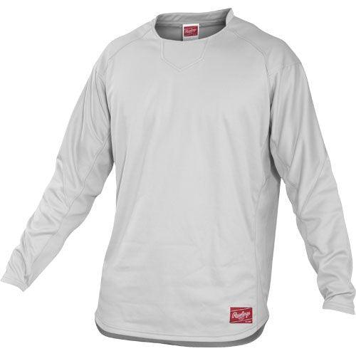 Rawlings Dugout Youth Fleece Pullover (White) YUDFP3 - Smash It Sports