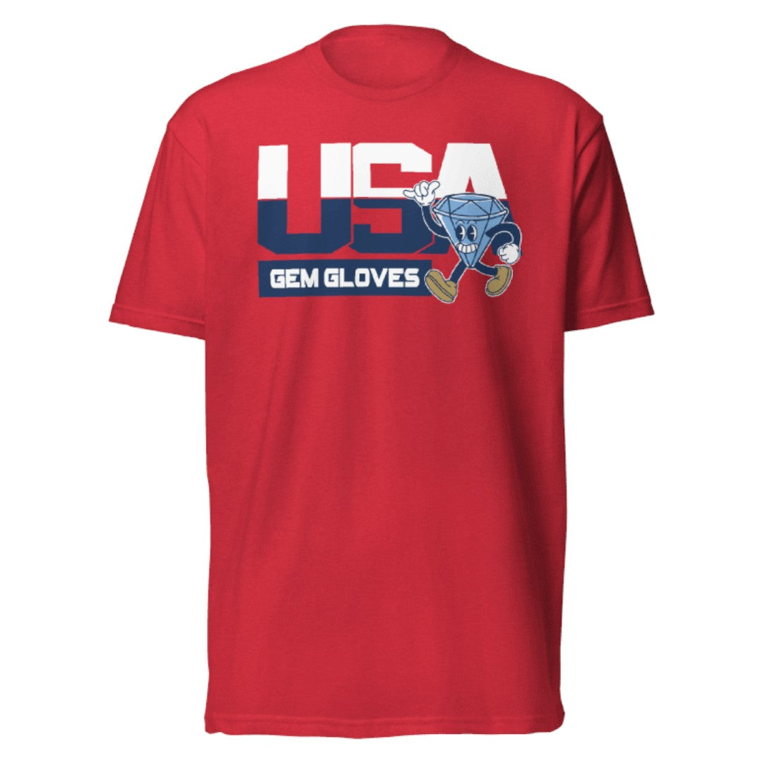 Gem Gloves T-Shirt - All-American (Multiple Colors)