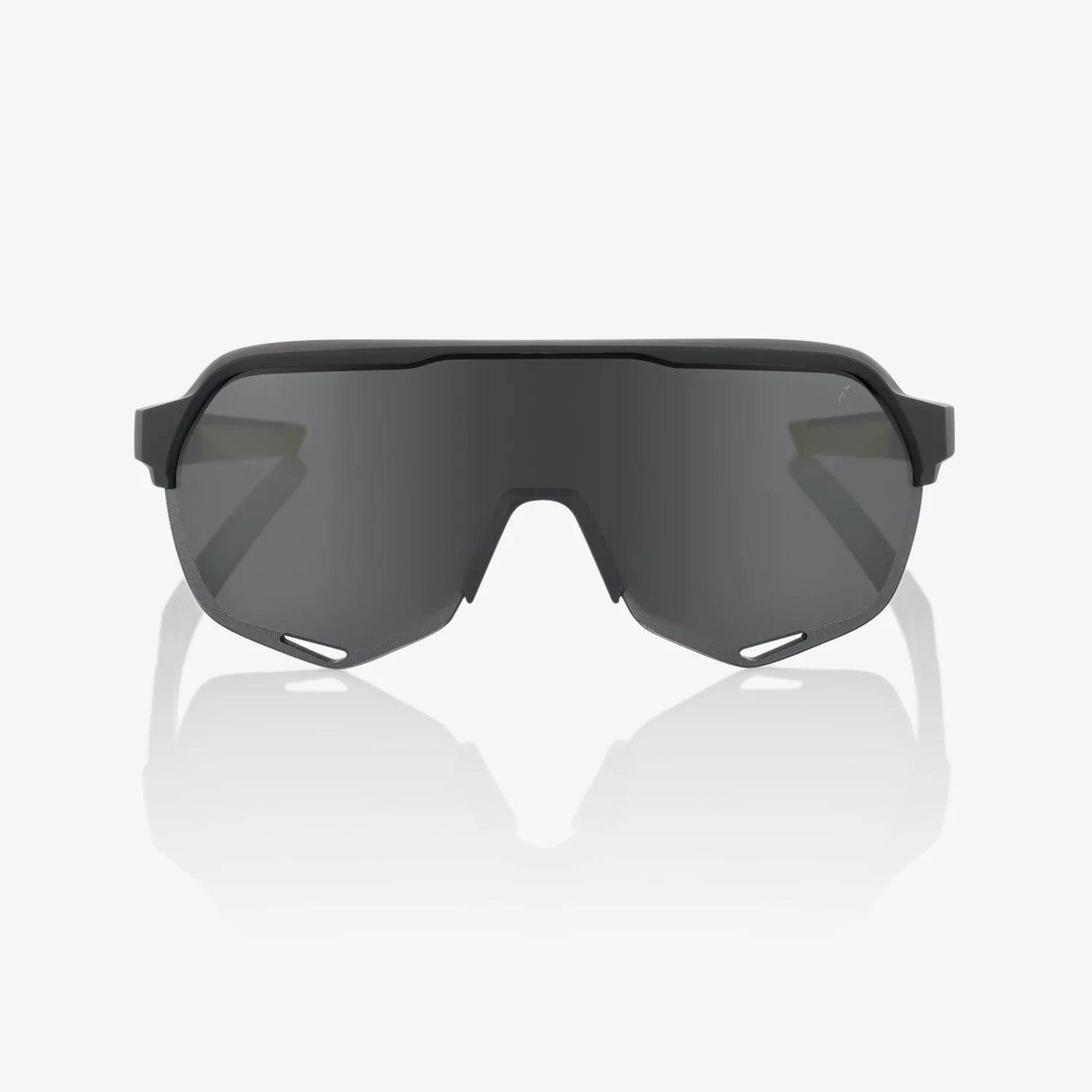 100 Percent Sunglasses - S2 - Soft Tact Cool Grey - Smoke Lens - Smash It Sports