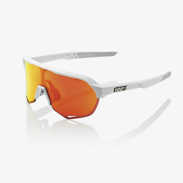 100 Percent Sunglasses - S2 - Soft Tact Off White - HiPER® Red