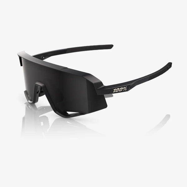 100 Percent Sunglasses SLENDALE Matte Black Smoke Lens