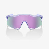 100 Percent Sunglasses - Speedcraft - Polished Translucent Lavender HiPER Lavender Mirror Lens