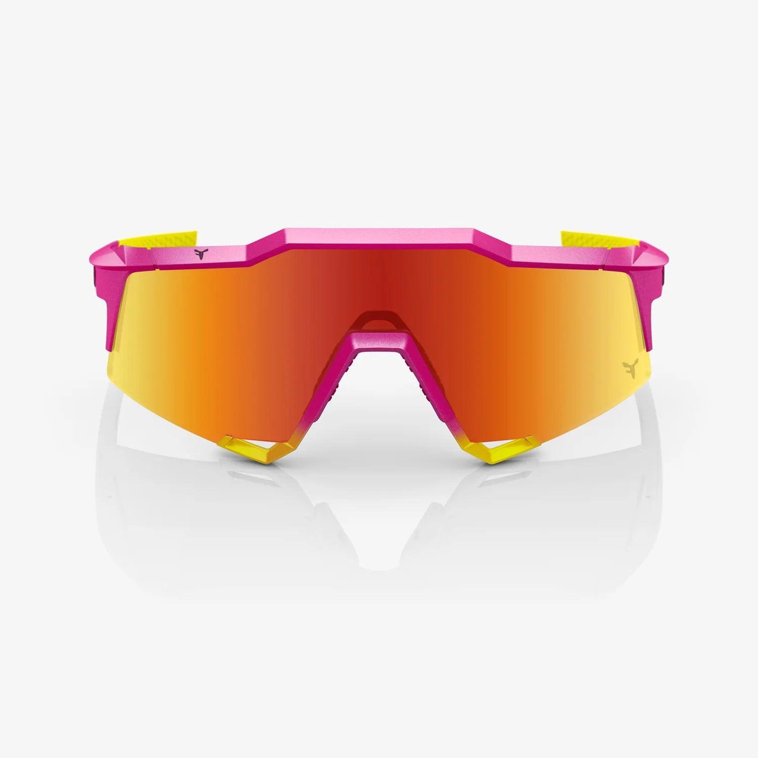 100% サングラス SPEEDCRAFT® LE Tatis 100% SPEEDCRAFT Fernando Tatis JR LE Pink / Yellow HiPER Red