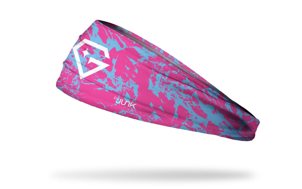 Junk x Gem Gloves Headband Bubble Gum Blue - Big Bang Lite