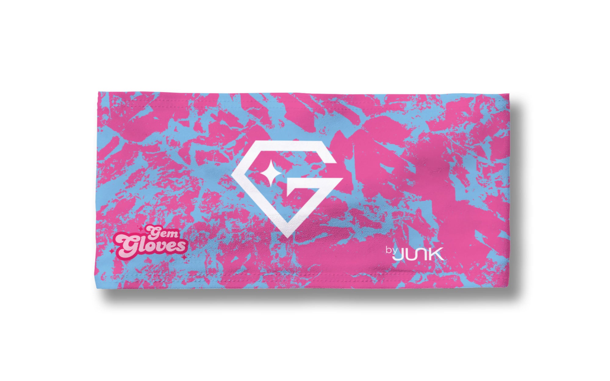 Junk x Gem Gloves Headband Bubble Gum Blue - Big Bang Lite