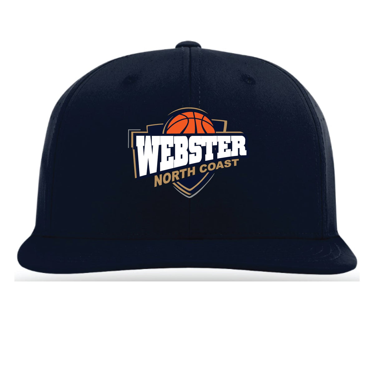 Webster North Coast Basketball Hat - Navy-PTS20