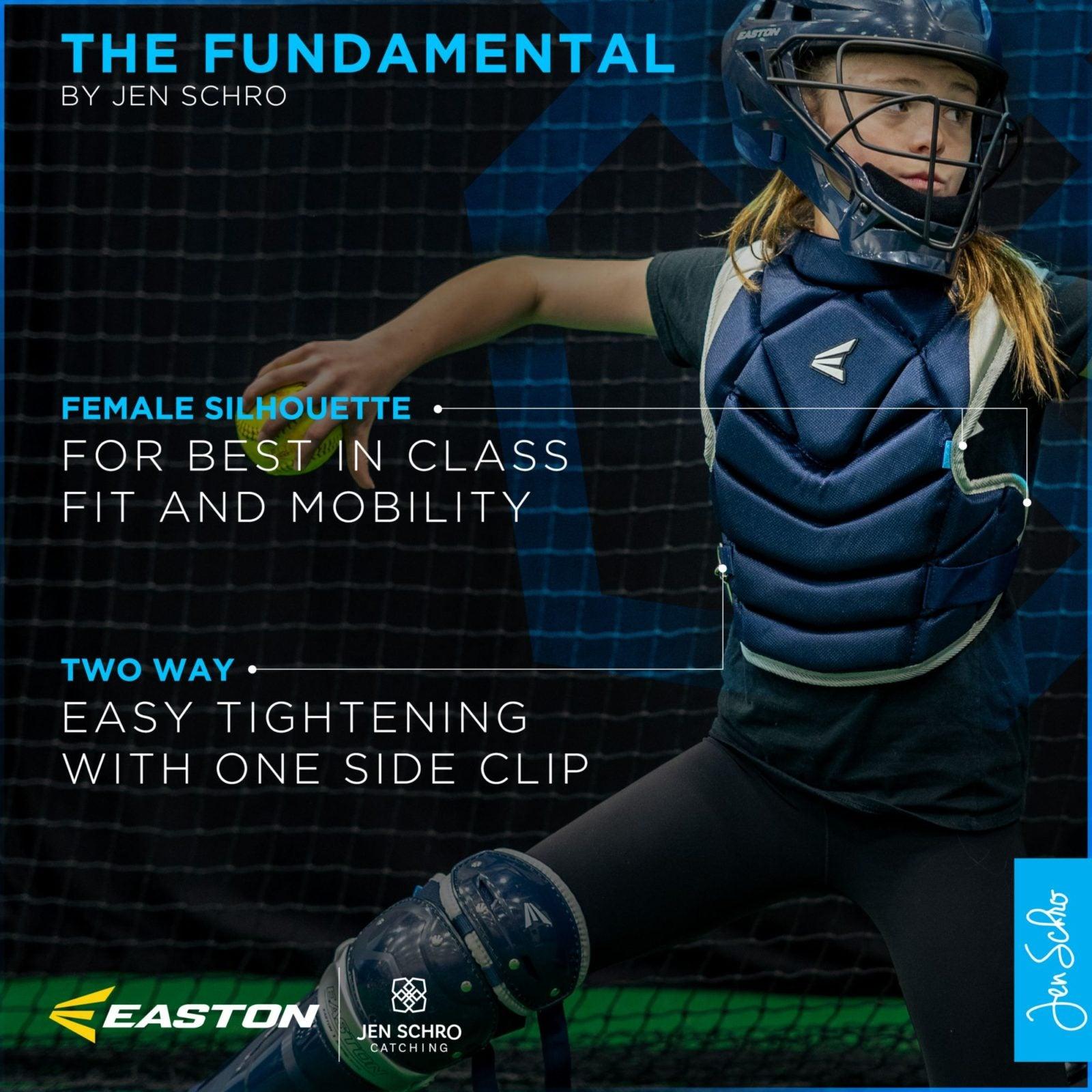 Easton Jen Schro The Fundamental Fast Pitch Catcher's Box Set (Multiple Sizes/Colors) - Smash It Sports