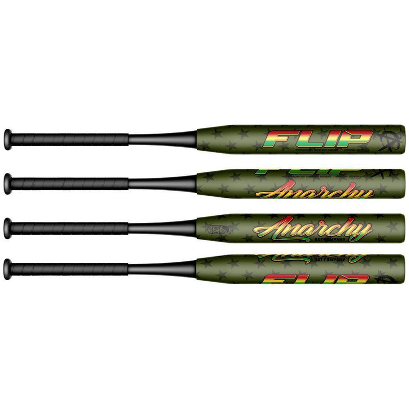 2019 Anarchy Flip End Loaded 2PC USSSA Slowpitch Softball Bat (CAMO) AS19UF2 [UB60] - Smash It Sports