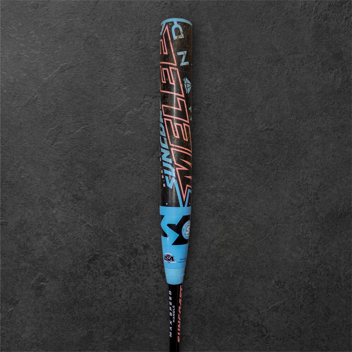 2021 Suncoast Melee Diamond 12" 2-Piece Endloaded SSUSA Senior Slowpitch Softball Bat [USED-UB485] 26.5oz